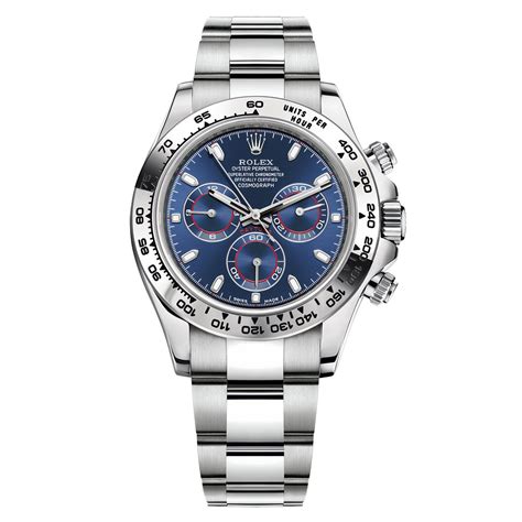 rolex daytona 116509 white gold blue dial|Rolex 116509 for sale.